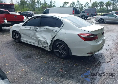 2017 Honda Accord Sport from USA, damaged, VIN 1HGCR2F58HA153699
